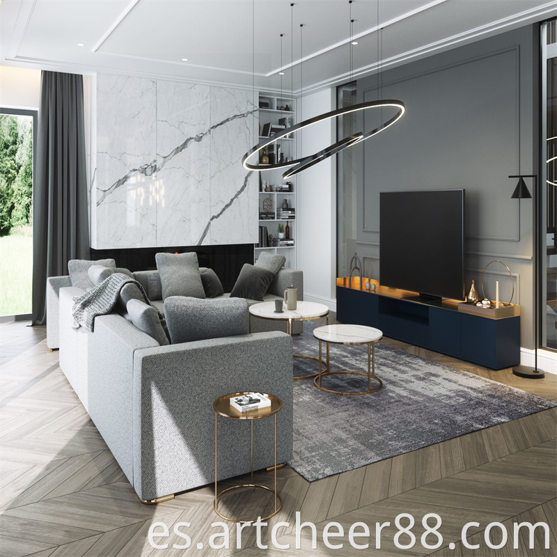 Living Room And Kitchen Scene For Cinema 4d And Octane Render 3d Model Obj Fbx C4d 2 Jpg